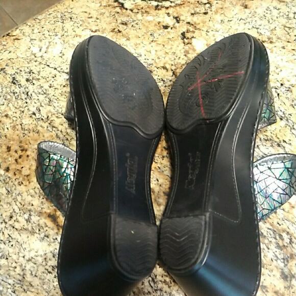 Alegria Camile Tectonic Iridescent Comfort Slip Resistant Sandal LOT-372 38 8.5 - Picture 9 of 12
